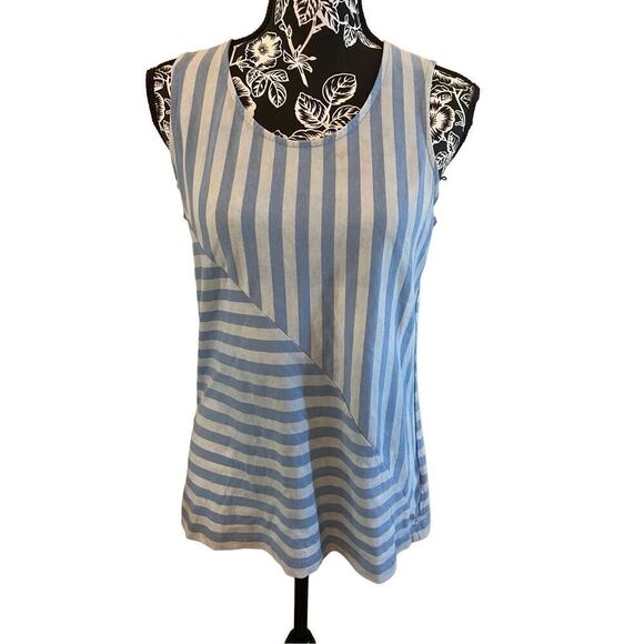 Coral Bay Wide Strap Tank Top Beach Coastal Summer - Picture 1 of 13